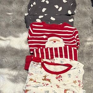 3 sets of 3T Festive Holiday Pajama Set